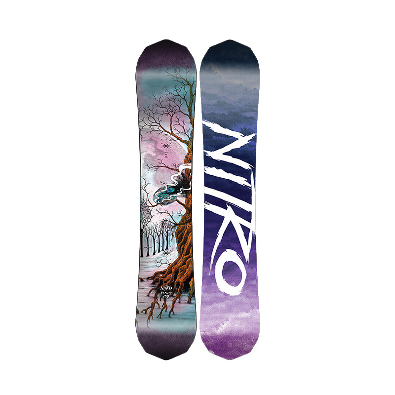 单板冷山nitro滑雪板beauty尼卓2122公园全能滑雪滑雪板