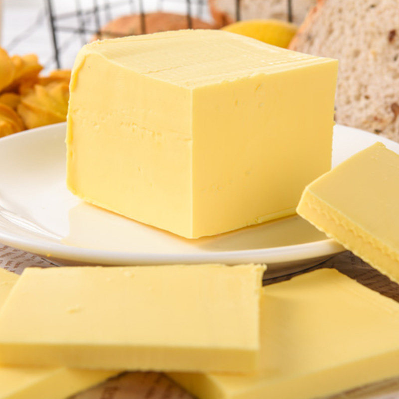 兮琪爆米花烘焙奶油黄奶油甜品植物面包饼干牛排黄油