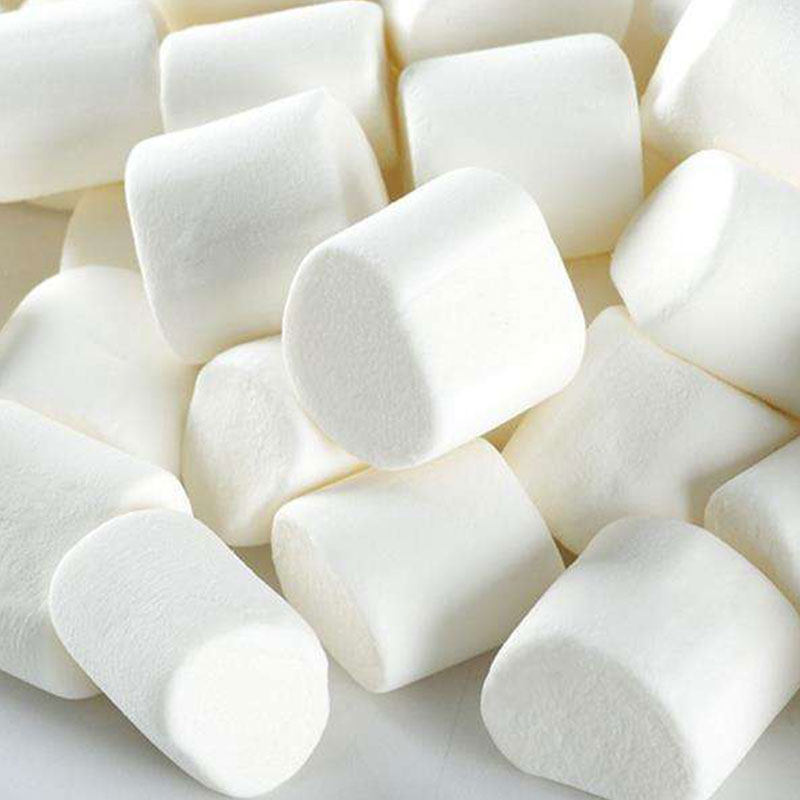十味町棉花糖纯白大颗粒原味牛轧糖雪花酥花式咖啡烘焙原料500g