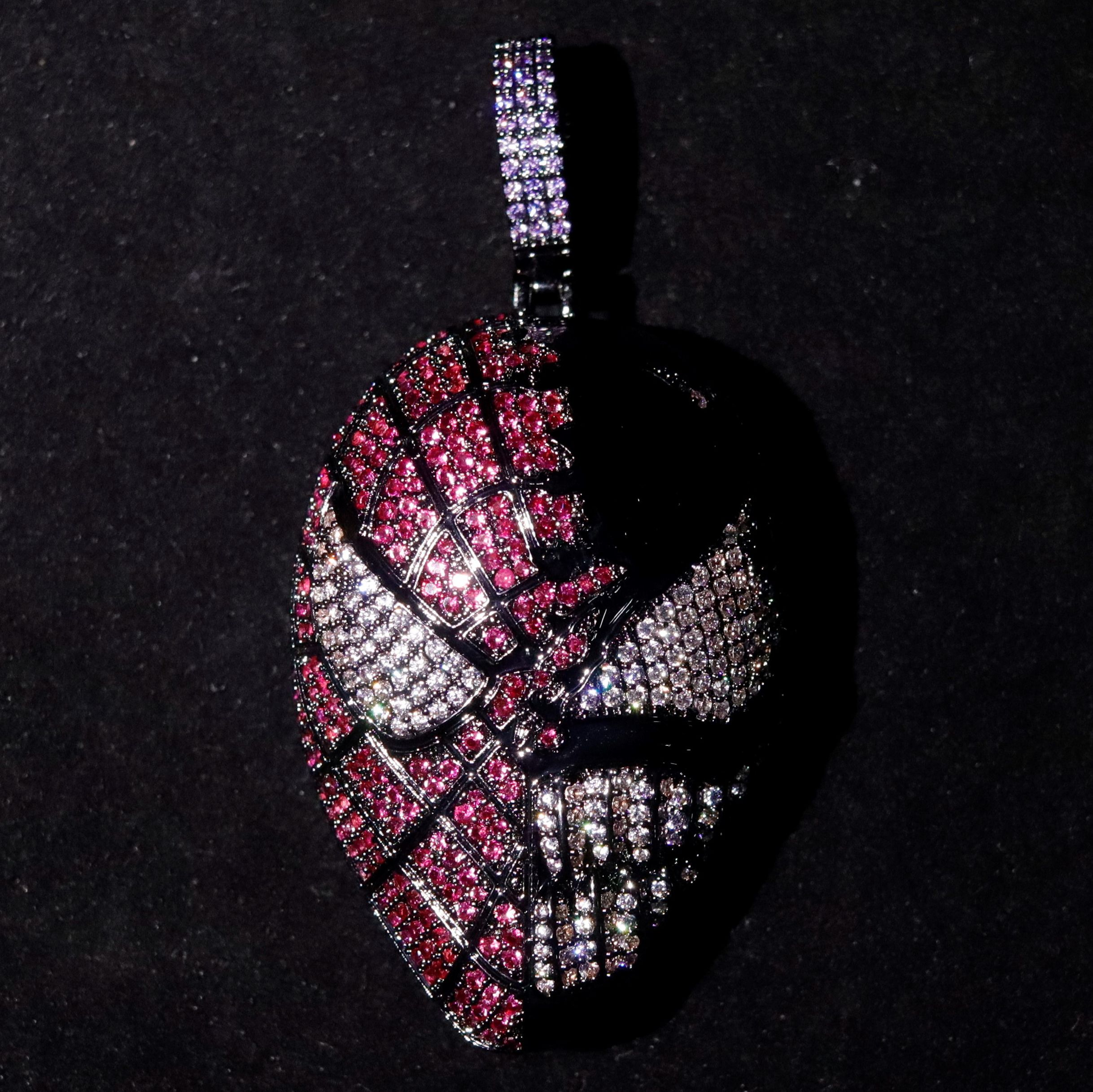 蜘蛛侠毒液吊坠致命守护者情侣项链嘻哈欧美漫威项坠