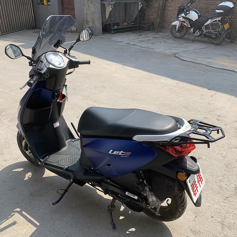 适用于轻骑铃木qs110t3小海豚摩托车保护保险杠简约摩托车保险杠