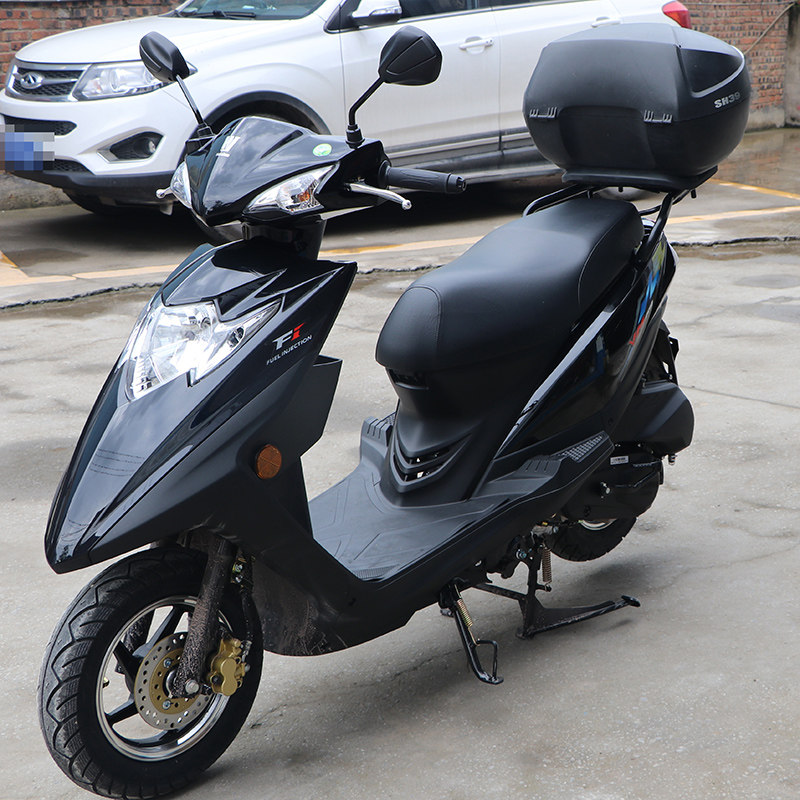 适用于豪爵铃木100t-12vm100n踏板车货架尾架铝合金尾箱架摩托车尾翼