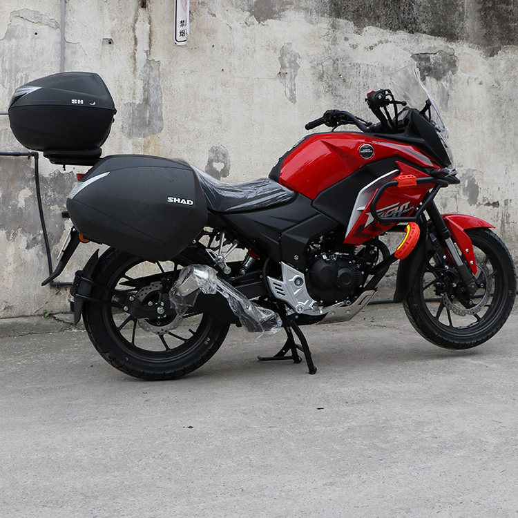 适用于新大洲本田战鹰190x摩托车改装三箱shad夏德边箱快拆尾箱