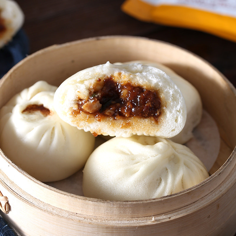 广州酒家叉烧馅烧广式烘焙月饼糕点点心包子其他烘焙半成品