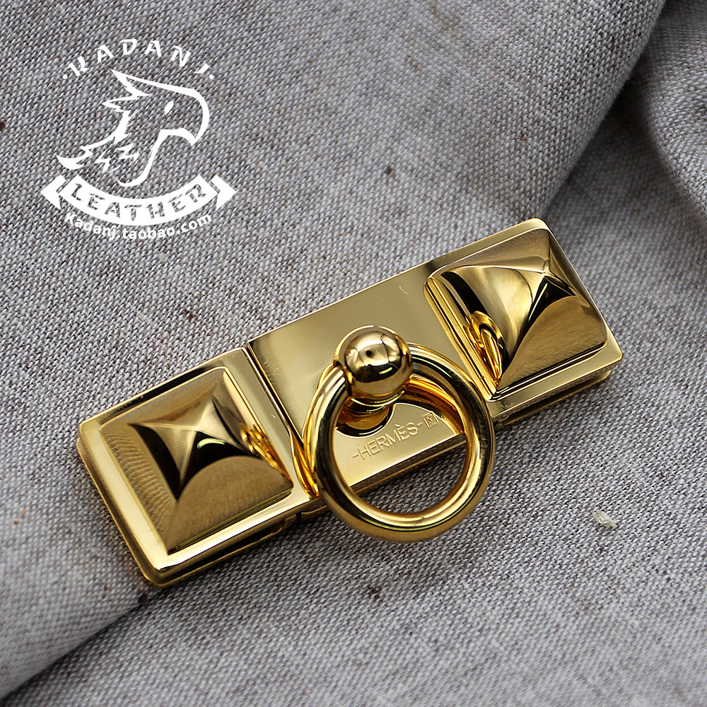 皮匠金镀金箱包不锈钢镀金24k老王电镀皮带扣带扣皮带扣