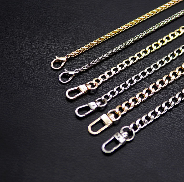 皮匠老王高档韩国扁链包包链条金属包链子链子链条