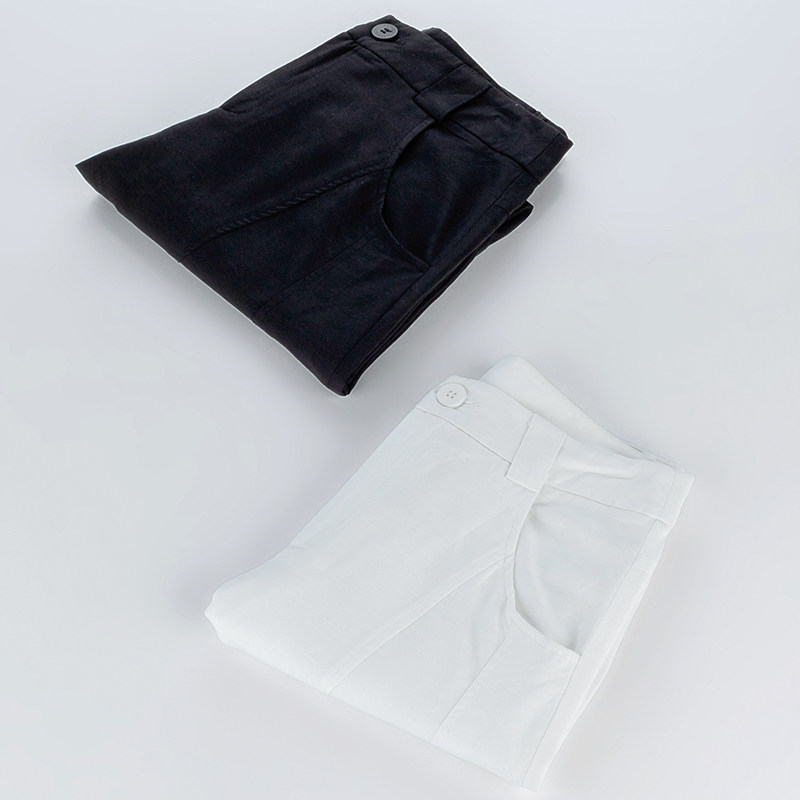 冰丝八分天丝裤子休闲裤休闲宽松萝卜薄款灯笼休闲裤