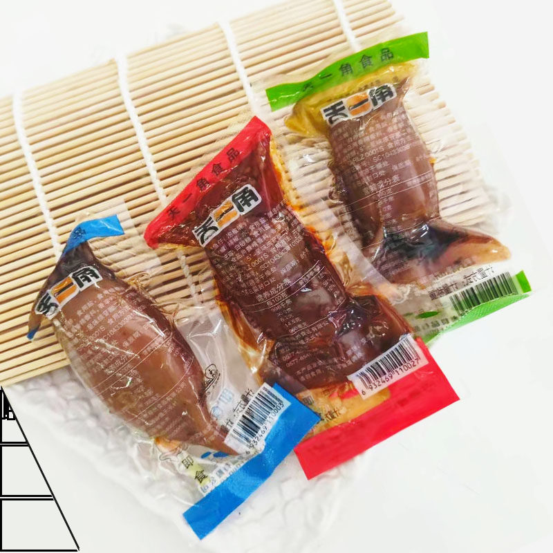 温州特产绿洲食品零食小吃即食海鲜天一角不带籽小鱿鱼仔500g散装