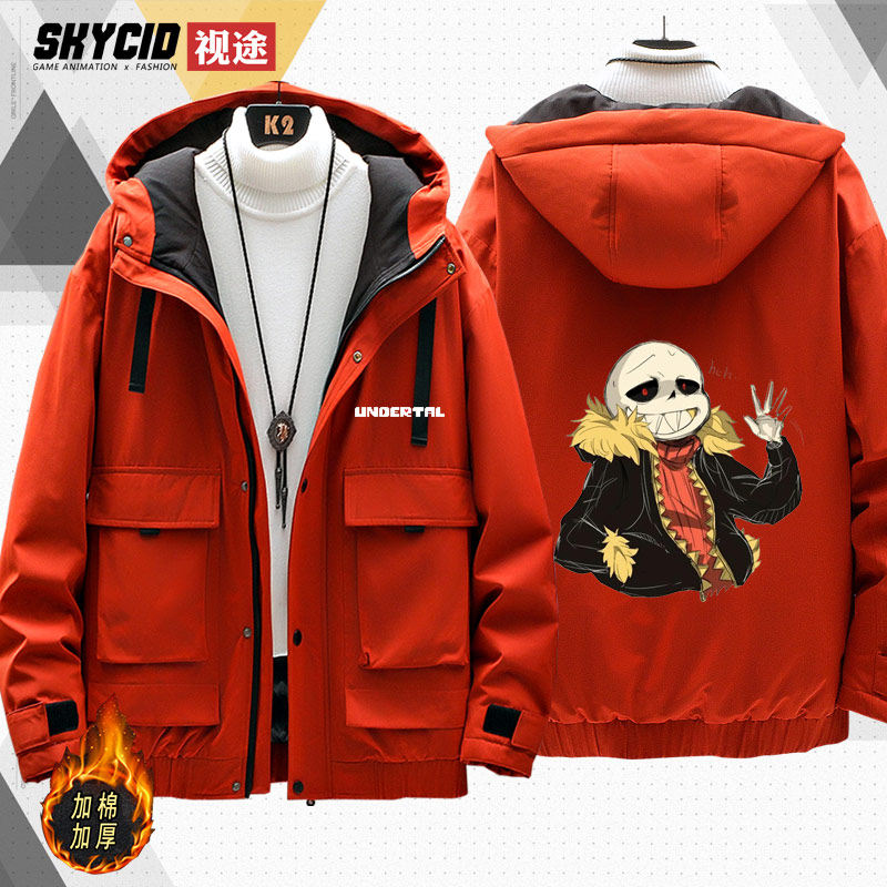 传说之下周边undertalesans二次元sans衣服男女女同款加棉衣