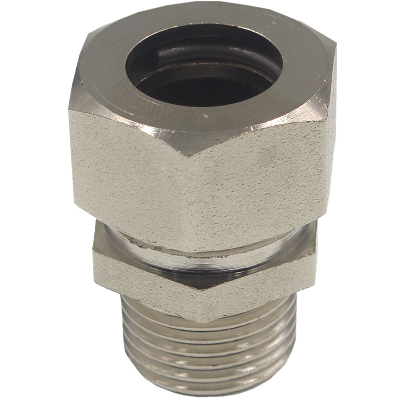 4分16.8燃气管接头快速直插快速接头 燃气家装配件燃气转换格林头