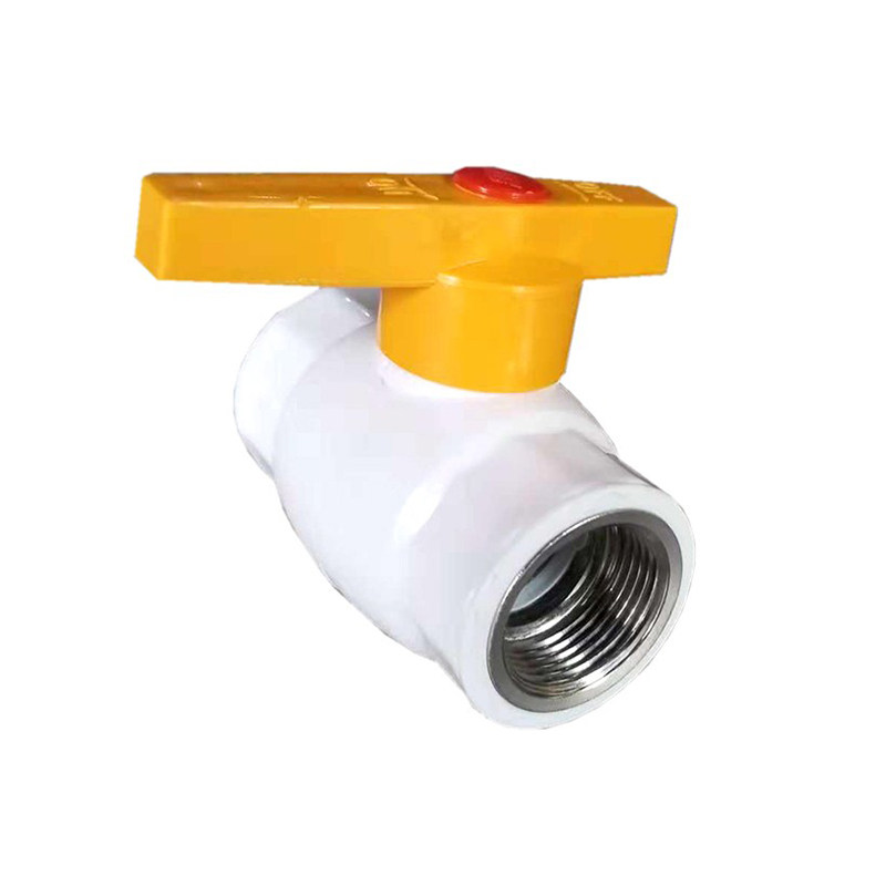 阀门4分6分1寸内丝钢芯球阀ppr20水管截止球阀