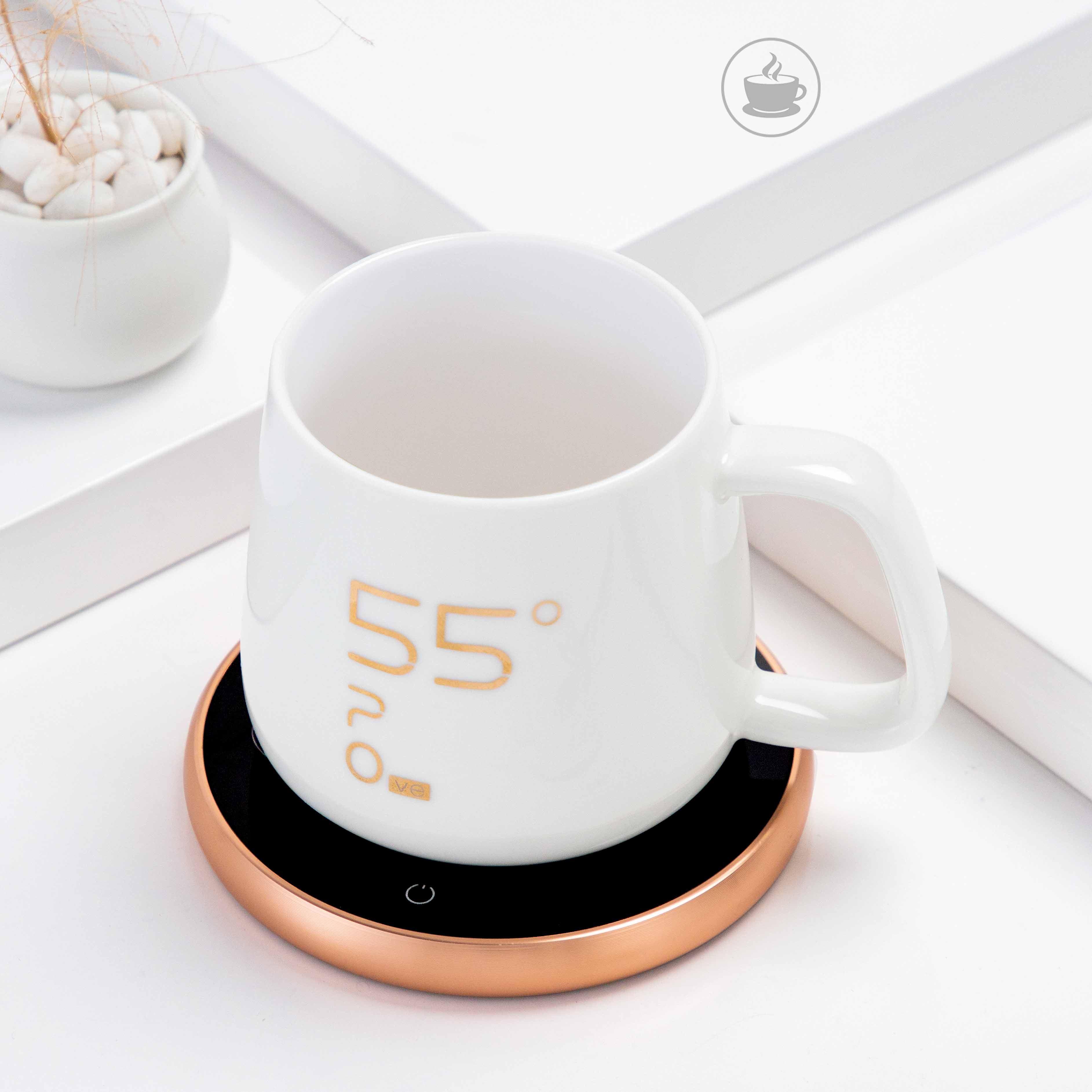 恒温杯垫时尚蚂蚁加热保温水杯底座茶杯电热可调茶道