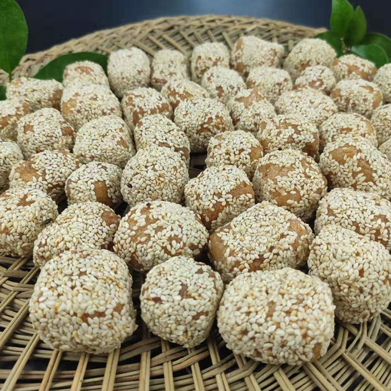 湖北仙桃土特产麻枣麻叶叶子芝麻球糖天门潜江其它干货