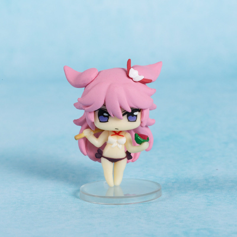 国产优质崩坏崩崩盛夏重逢泳装盒蛋手办公仔手办