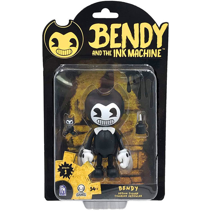 班迪正版可动bendy墨水机器玩具公仔手办油印机潮玩盲盒
