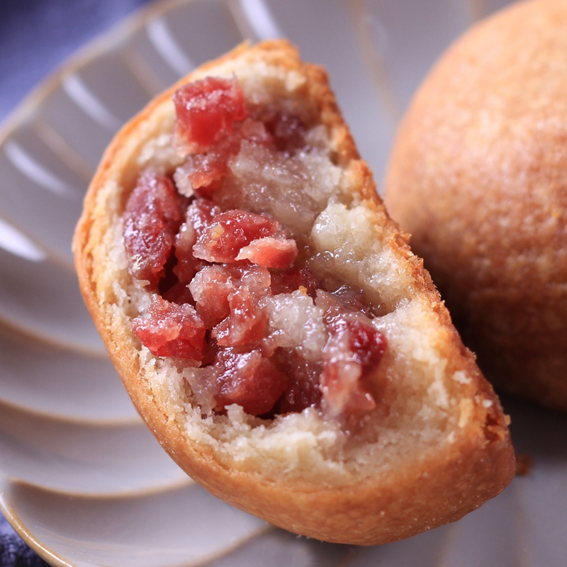云腿月饼云南特产宣威火腿月饼礼盒装中秋送礼蛋黄月饼散装多口味
