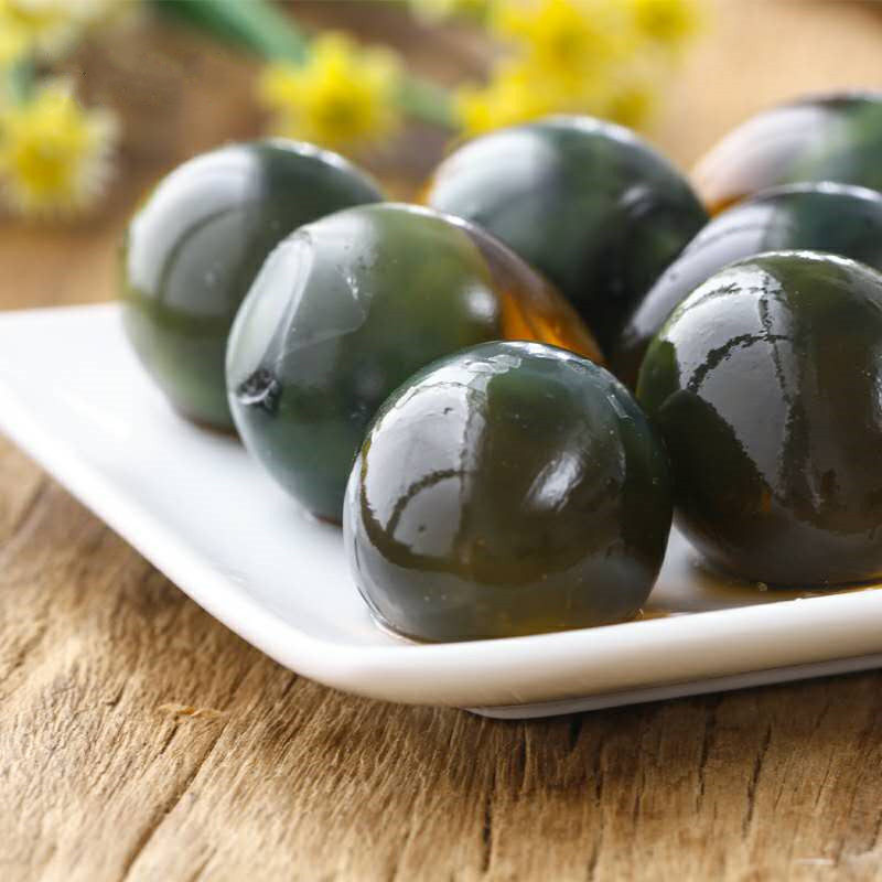 鹌鹑皮蛋无铅松花工艺蛋变蛋溏120枚松花