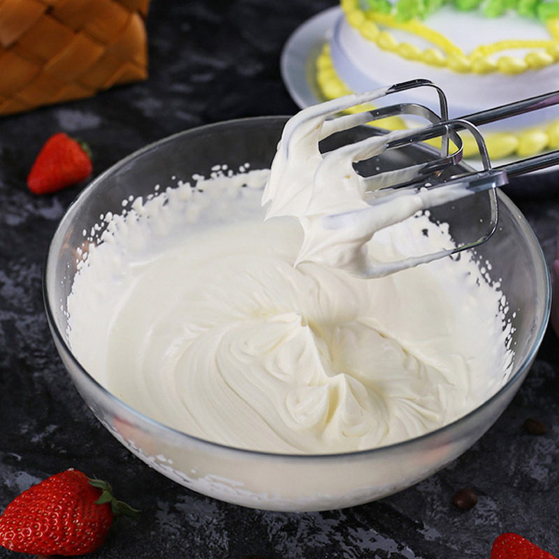 奶油西班牙进口维益爱真动物性乳脂1l烘焙原料奶油