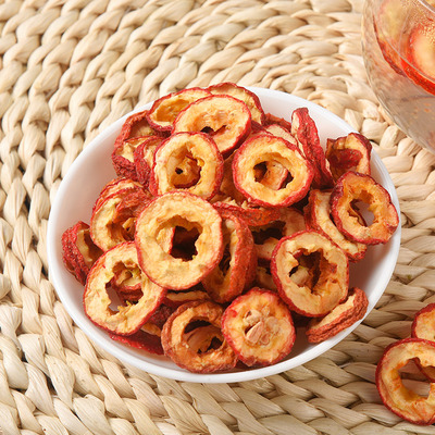 俏美味无核山楂片散装500g泡茶果干圈泡水零食山楂类制品 原价41.