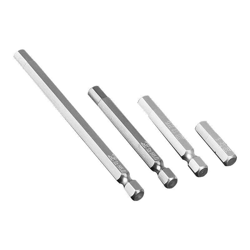 风批咀 波斯磁性内六角批头批嘴 内六角起子头h2 电动批螺丝刀 - 爱购