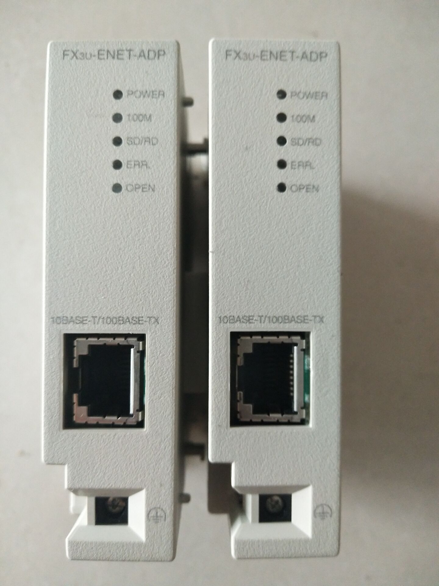适用原装拆机三菱以太网模块fx3uenetadp现货成色漂亮按钮
