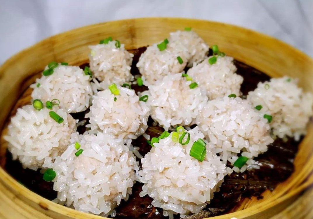 珍珠藕丸新品餐厅酒店特色小吃米团传统糕点