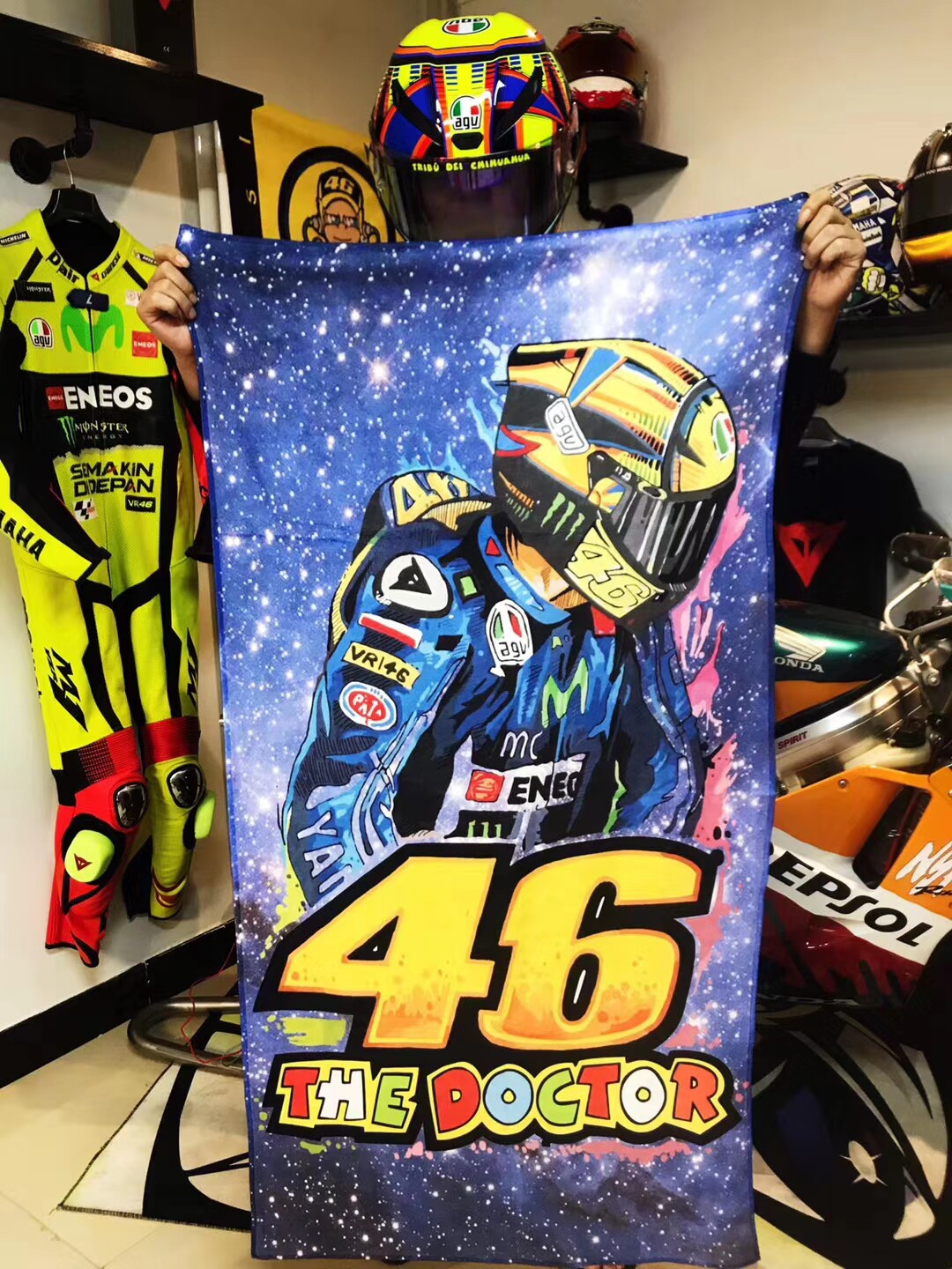 梦域手掌蚂蚁奎斯马奎斯涂鸦机车罗西丹尼斯瀛龙摩托车头盔