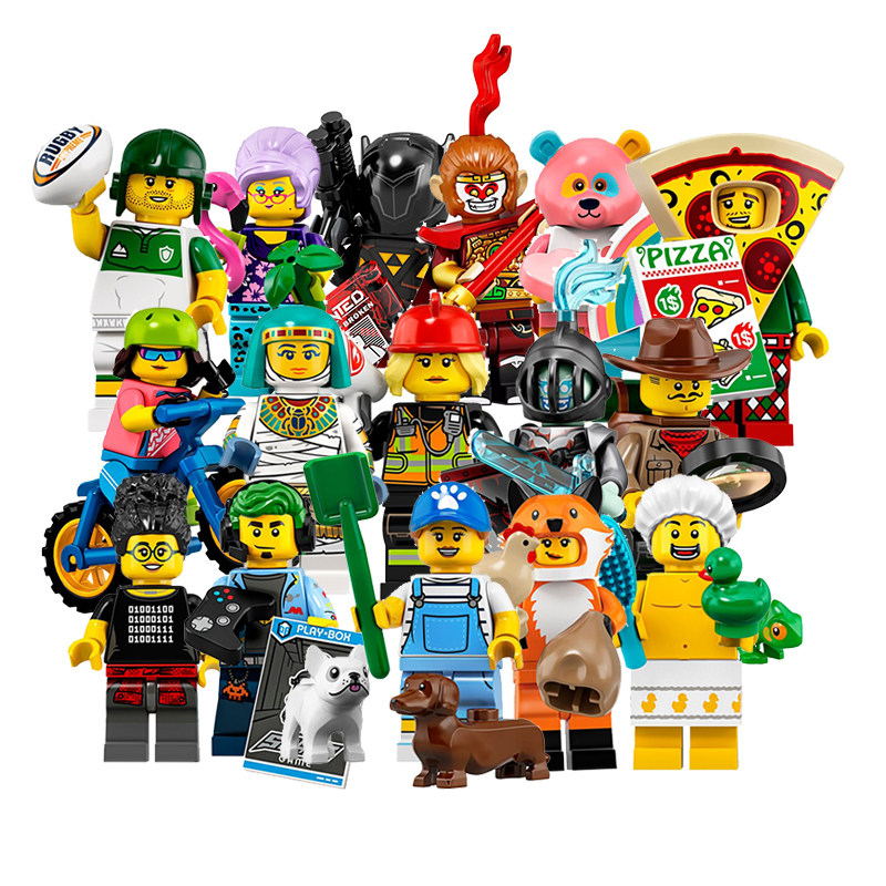 lego乐高积木19季孙悟空彩虹熊抽抽乐人仔人偶拼装积木玩具71025