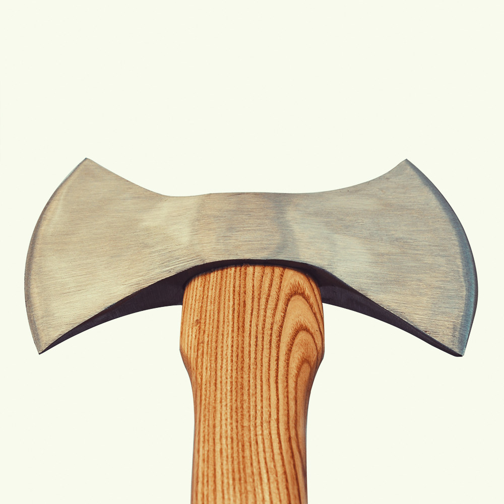 比赛投掷厂家直销木柄双刃竞技飞镖俱乐部专用其他斧类