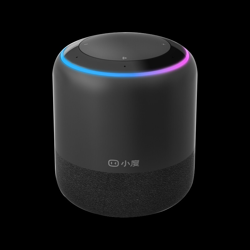 小度人工智能音箱1sai机器人家用蓝牙语音通话智能音箱