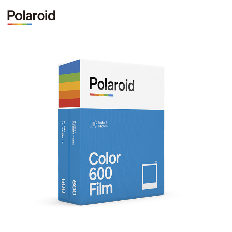 polaroid宝丽来600型相纸白色边框彩色胶片双包16张 21年11月 - 爱购
