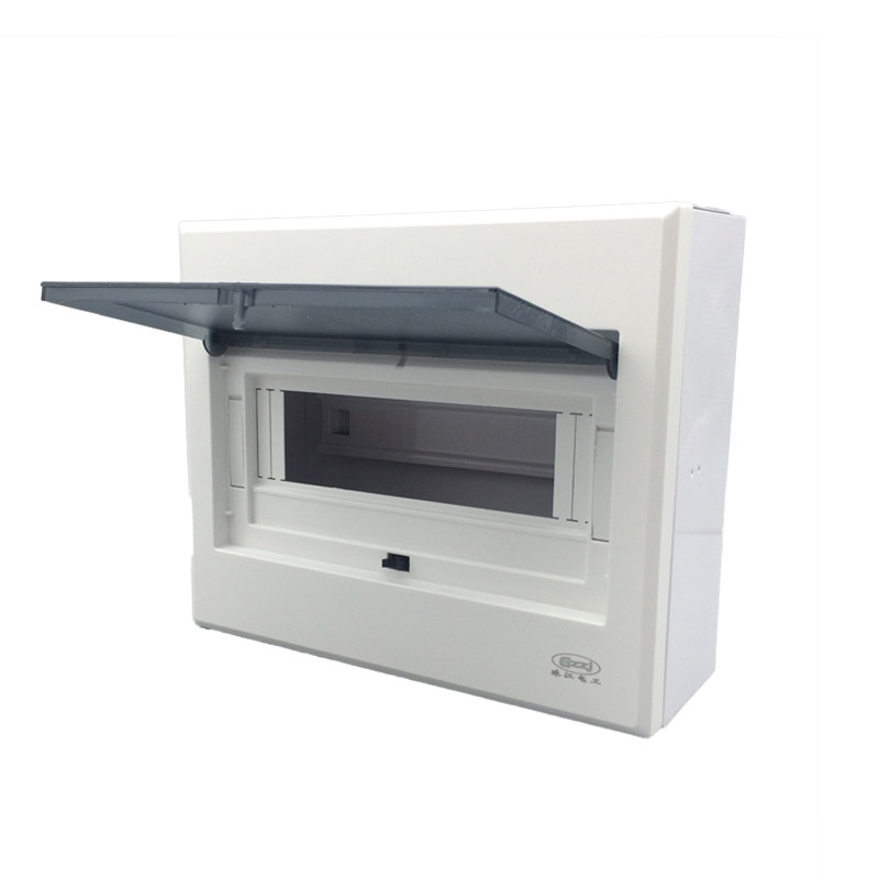 珠江810回路明装配电箱家用室内9位强电总开关布线盒子