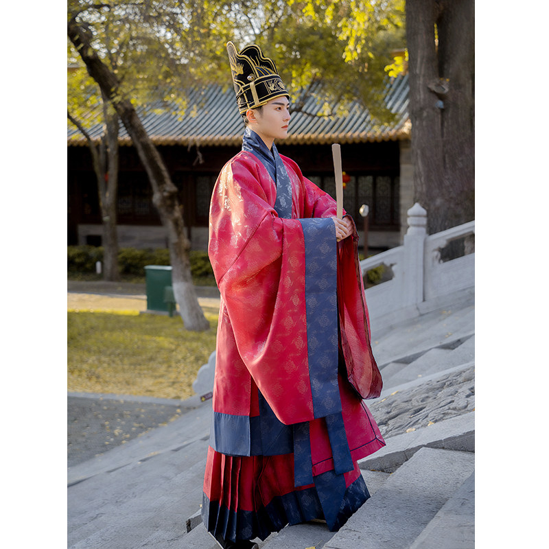 祭祀典礼布许复原祭孔大典主祭官服民间国风汉服