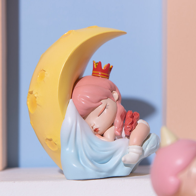 可米生活白夜童话甜梦王国趴趴系列盲盒女孩潮玩盲盒