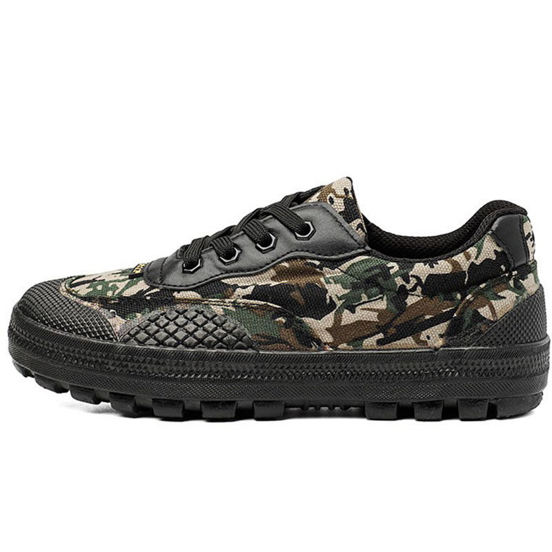 3522解放鞋男夏帆布低帮工作劳保防滑耐磨工地帆布鞋