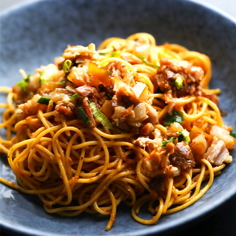 番尼台式卤肉拌面麻辣拌酱面条速食方便面油炸冲泡方便面