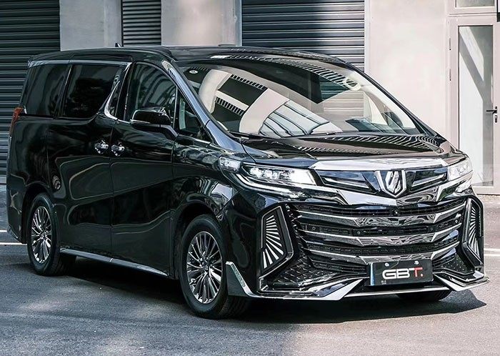 丰田alphard埃尔法改装蒙娜丽莎大包包围升级世纪前后全车改装套件