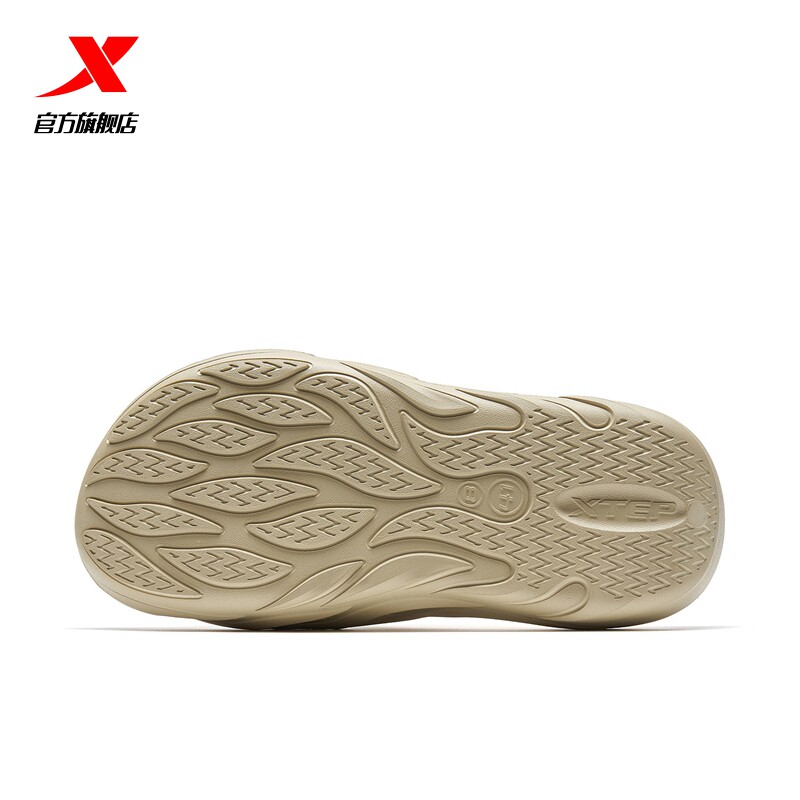 拖鞋特步火焰拖丨2023夏季防滑居家外穿男士运动拖鞋