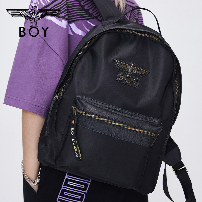 boylondon旗舰新品复古立体老鹰情侣双肩包潮牌单肩其他配件