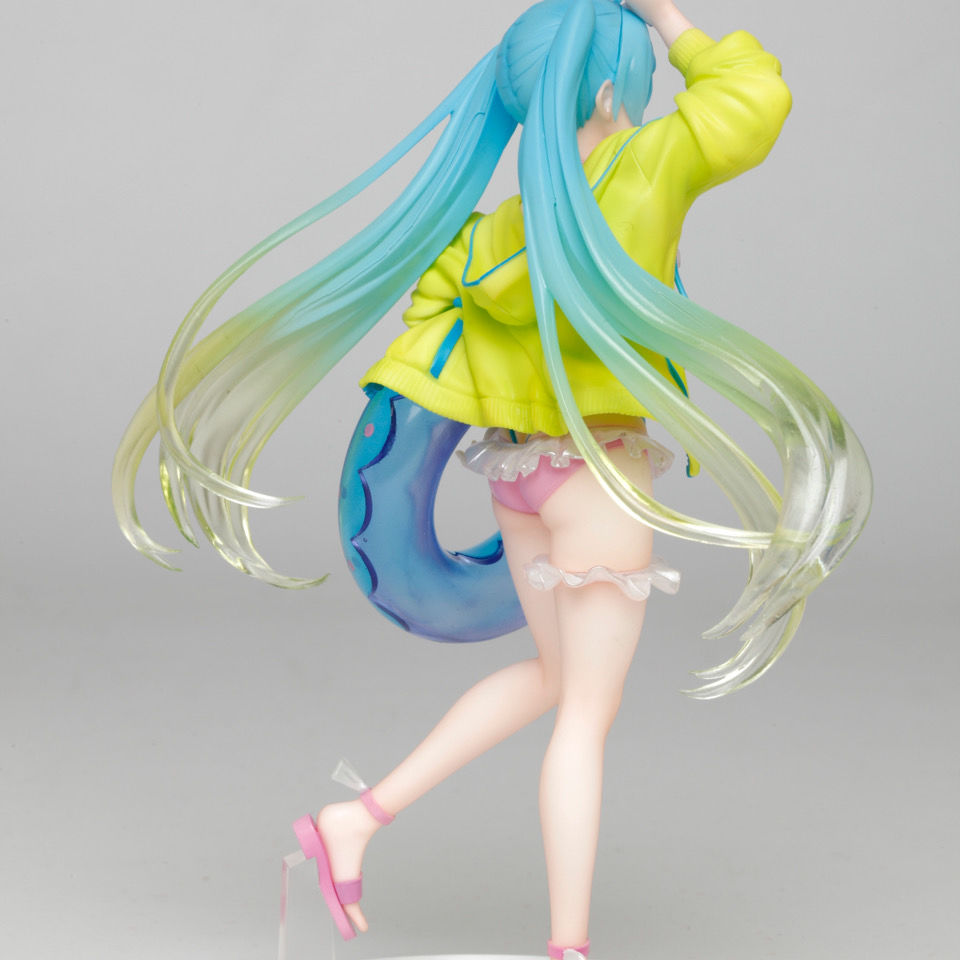 正版taito景品初音未来夏季泳衣比基尼miku优质手办手办