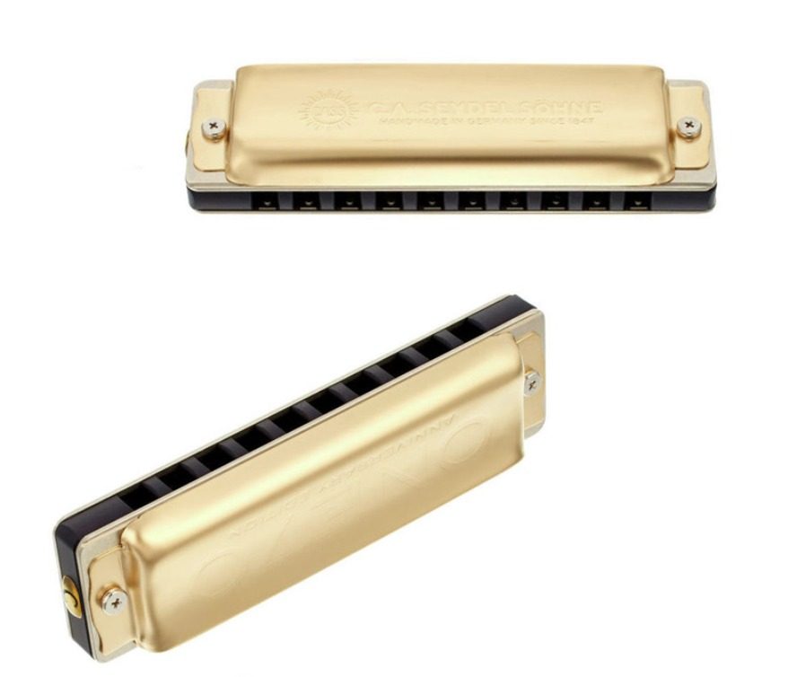 德国赛德seydel1847one7010孔布鲁斯口琴初学者成人口琴