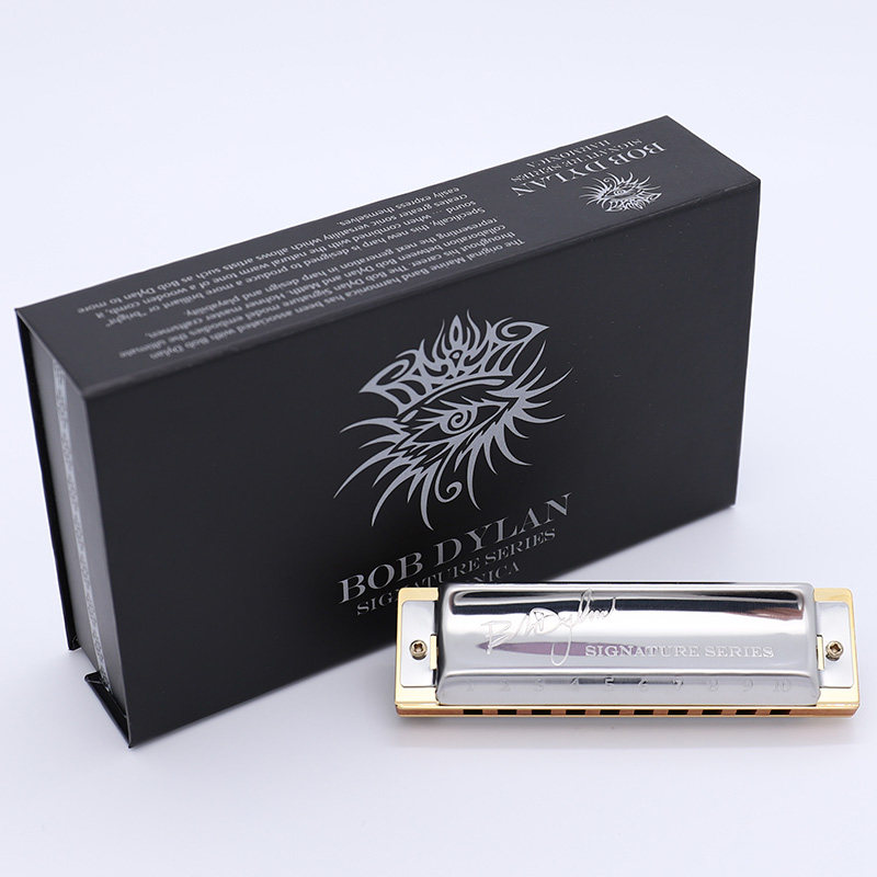 德国hohnerbobdylan签名10孔布鲁斯口琴初学者成人口琴