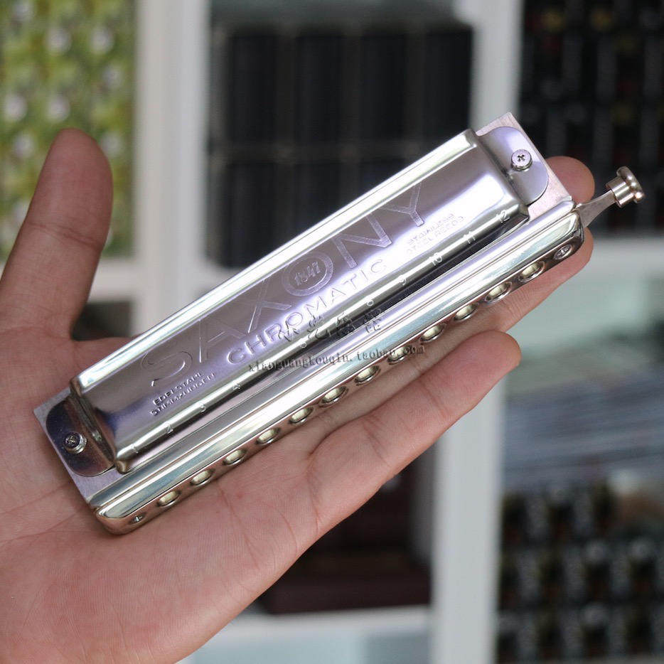 德国赛德seydel saxony 12孔半音阶口琴初学者学生成人专业演奏级