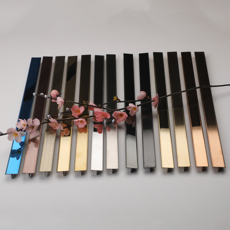 不锈钢包边装饰线条瓷砖缝隙嵌条地板压条收边条收边条