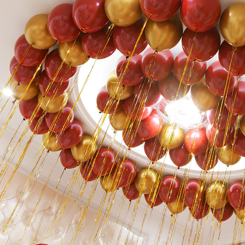 新婚浪漫创意结婚婚礼吸顶汽球婚房装饰气球气球