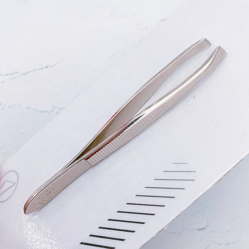 miniso名创创优品索林根修眉夹通用斜口眉毛拔毛化妆