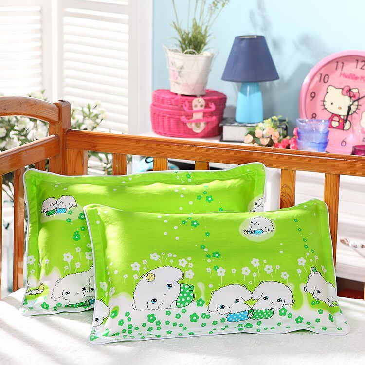 【婴童枕头】七木儿童枕幼儿园儿童枕套3-6-10岁全棉枕小枕