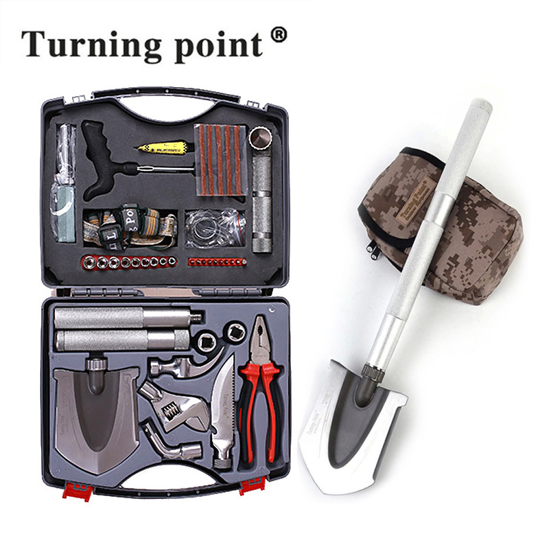 Turning Point刀锋铲 户外野营车载套装 工兵铲铁锹 多功能折叠铲