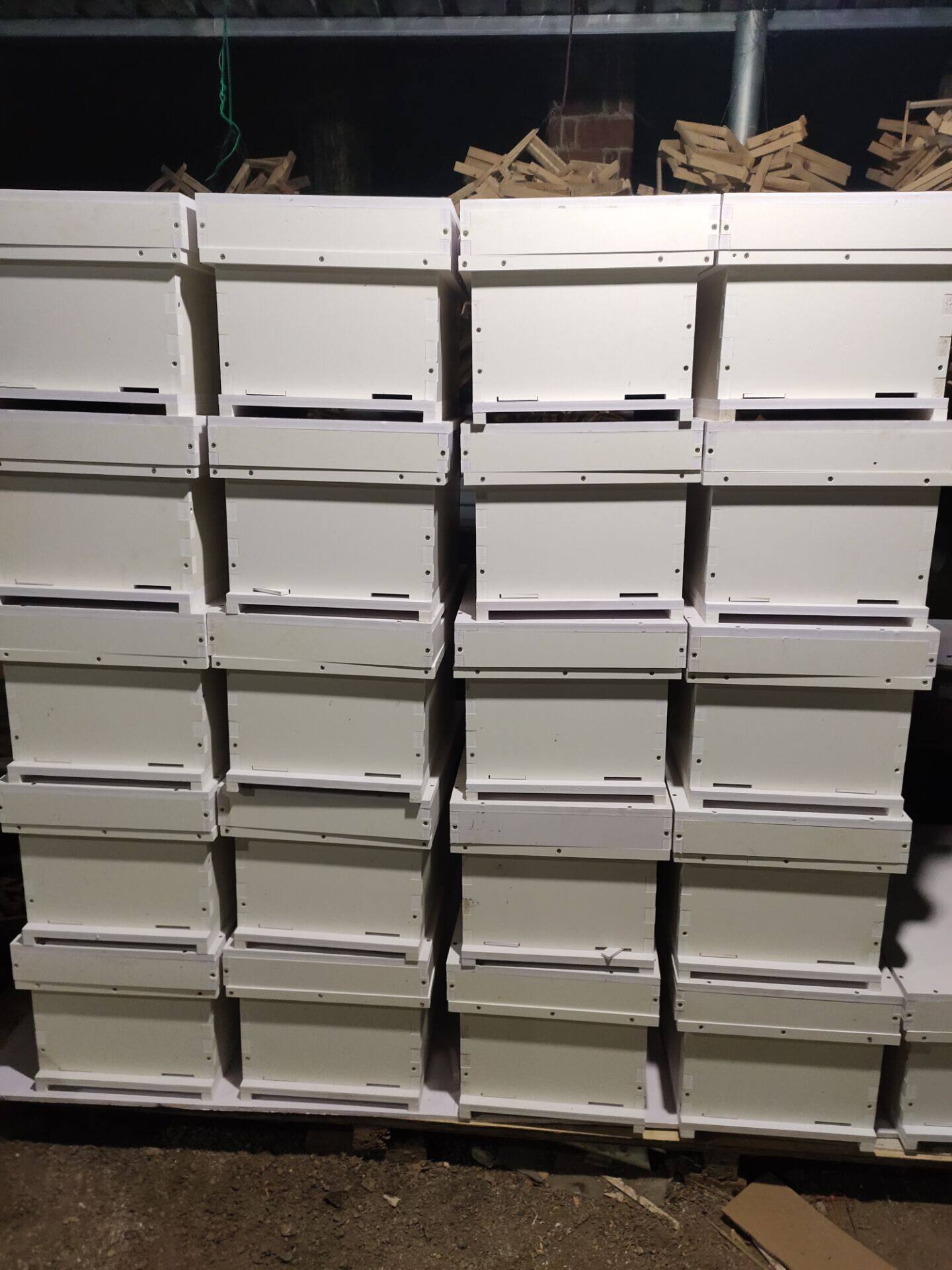 七框49型塑料蜂箱pvc环保中蜂蜂桶养蜂工具专用蜂蜜箱免煮蜡蜂箱