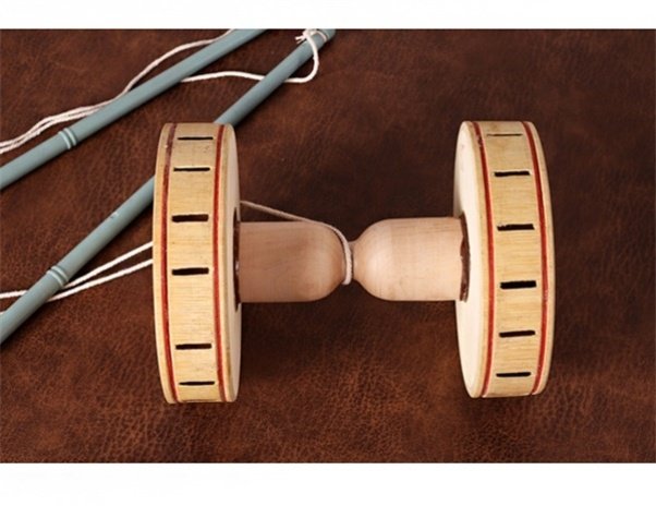 空竹传统木质抗摔双头初学儿童学生老人抖翁空竹